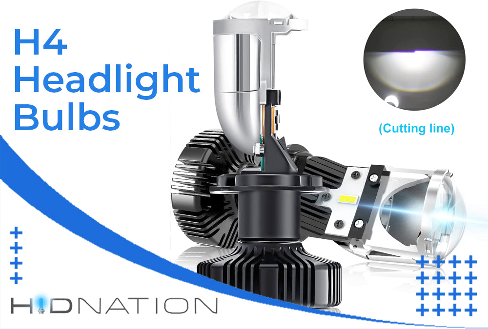 Upgrading your car's headlights to H4 bulbs. HID Nation