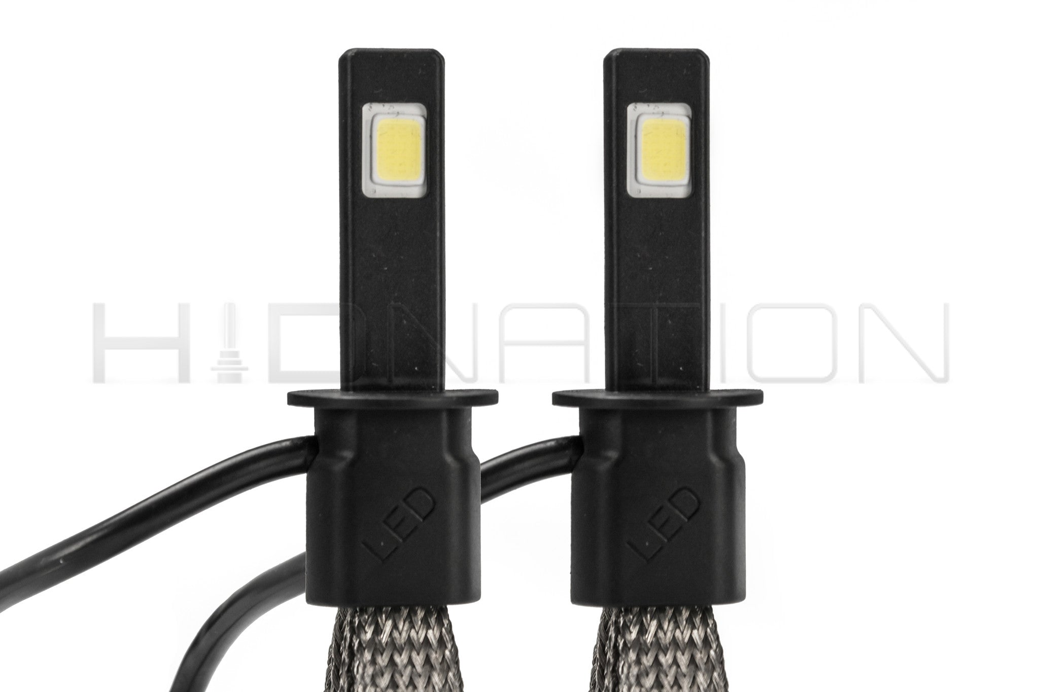 Kit LED H1 55W anti-erreur canbus taille origine plug&play